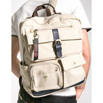 Thomas Backpack // White (White)