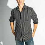 Elysian Long Sleeve Woven Shirt // Black (L)