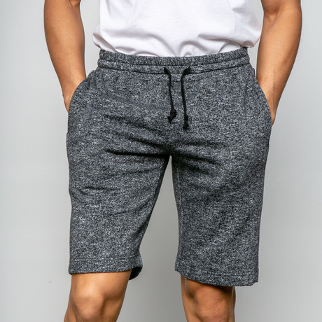 Latham Jogger Knit Shorts // Gray (S)