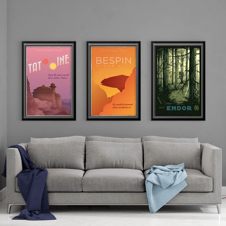 Travel the Galaxy Set // Star Wars (11"W x 17"H)