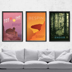 Travel the Galaxy Set // Star Wars (11"W x 17"H)