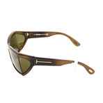 Unisex 664689652877 Sunglasses // Brown