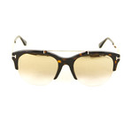 Women's Adrienne Semi-Rimless 664689829620 Sunglasses // Tortoise Shell