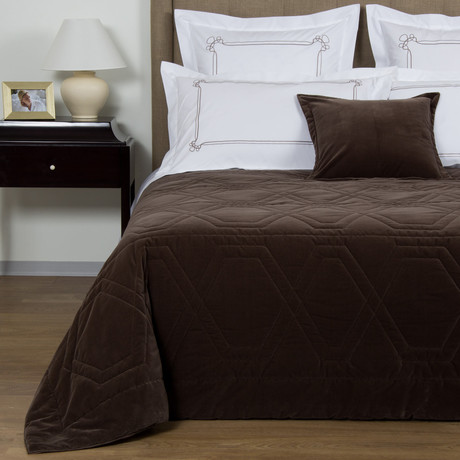 Lux Biba Light Quilt (Dark Brown)