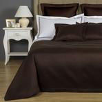 Melody Coverlet // Chocolate (Queen)