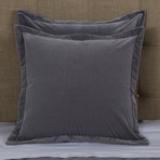 Lux Biba Decorative Cushion // Dark Gray (24" X 24")