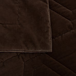 Lux Biba Light Quilt (Dark Brown)