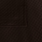 Melody Coverlet // Chocolate (Queen)