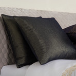 Lux Darlington Decorative Cushion (Blue + Black)