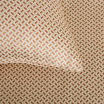 Lux Jackson Decorative Cushion (Beige + Caramel)