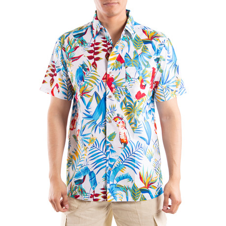 Lanai Hawaiian Shirt // White (2XL)