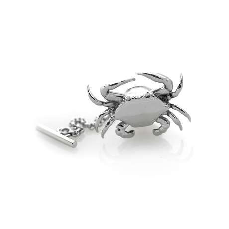 Crab Pin (Antiqued)