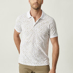 Yellowstone Polo // White + Khaki (2XL)