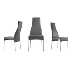 ABIGAIL // Dining Chair (Dark Gray)