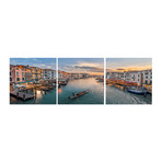 View from Rialto Bridge in Venice