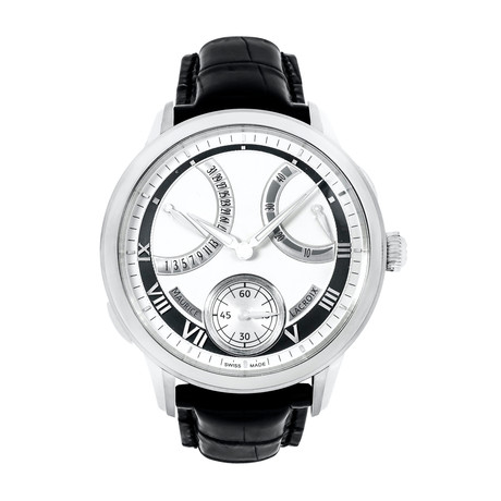 Maurice Lacroix Masterpiece Calendrier Retrograde Manual Wind // MP7268-SS001-110 // Store Display