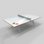 Nomad Sport Conference Table 9 // Dry Erase (White + Tangerine)