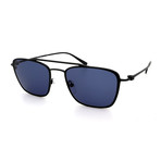 Unisex SF500S-009 Aviator Sunglasses // Satin Black