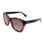 Women's SF957S-214 Cat Eye Sunglasses// Tortoise + Brown