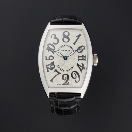Franck Muller Cintree Curvex Crazy Hours Automatic // 5850CHAC-BLC // Store Display