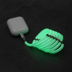 Anti-Tangle Cable // Glow in the Dark (Apple Lightning To USB-A // 3.3 ft)