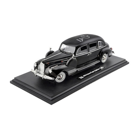 Al Pacino // Autographed The Godfather 1941 Packard Super Eight One-Eighty 1:18 Scale Die-Cast
