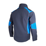 Color-Block Cresta Zip Jacket // Dark Blue (XL)