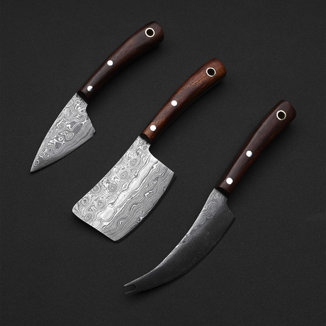 Classic Cheese Knives // Set of 3 Pieces