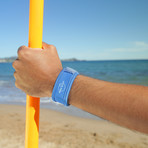 Mosquito Repellent Wristbands // Black + Blue // 4 Pack