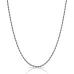 Plain Chain Necklace // Silver