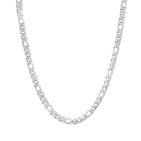 Cuban Link Necklace // Silver