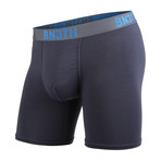 Classic Boxer Brief // Slate + Teal (S)