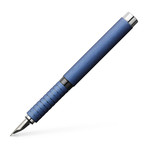 Faber-Castell Essentio Aluminum Fountain Pen (Blue)