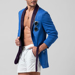 Paloma Classic Beach Blazer // Formentera Blue (44)