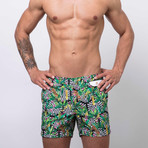 Larvotto Swim Short // Nyamazi (X-Small)