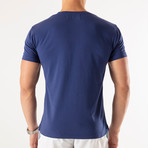 Negresco T-Shirt // Blue + White (X-Small)