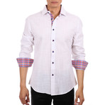 Lim Long Sleeve Button Up Shirt // White (XL)