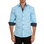 Anders Button-Up Shirt // Blue (3XL)