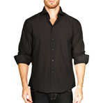 Fallon Button-Up Shirt // Black (S)