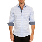 Alec Button-Up Shirt // Blue (M)