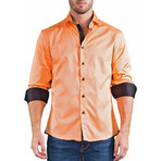 Drew Button-Up Shirt // Orange (S)