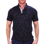 Mozart Bat Polo Shirt // Black (2XL)