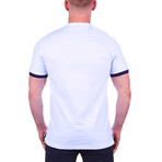 V-Neck Vivaldi Solid Dress Shirt // White (3XL)