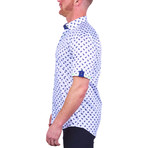 Bee Short-Sleeve Dress Shirt // Blue (L)