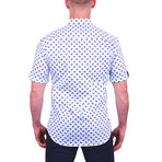 Bee Short-Sleeve Dress Shirt // Blue (L)