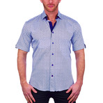 Shape Short-Sleeve Dress Shirt // Blue (S)