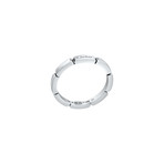 Cartier 18k White Gold Chain Ring // Ring Size: 9.25 // Pre-Owned