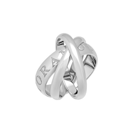 Cartier 18k White Gold Trinity Amoure Ring // Ring Size: 5.75 // Pre-Owned