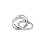 Cartier 18k White Gold Trinity Amoure Ring // Ring Size: 5.75 // Pre-Owned