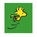 Peanuts // Woodstock // Green // Limited Edition Artwork (Art Print)